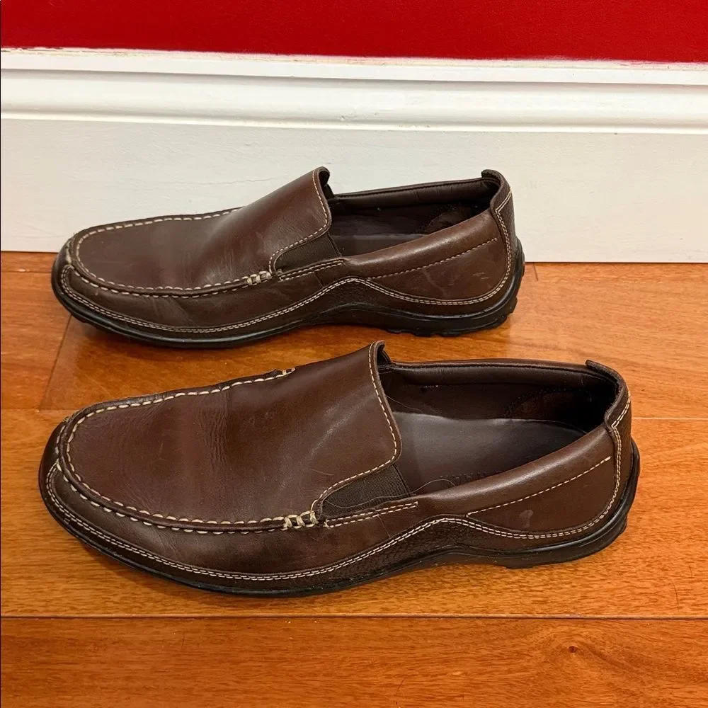 Cole Haan Men's‎ Tucker Venetian Slip on loafers in Brown Leather size 8.5M